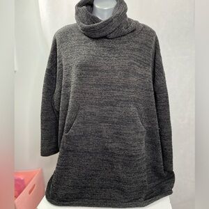 Barefoot Dreams CozyChic gray sweater one size fits all